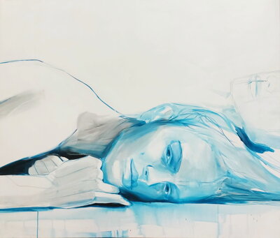 Girls of blue,  140 x 120 cm