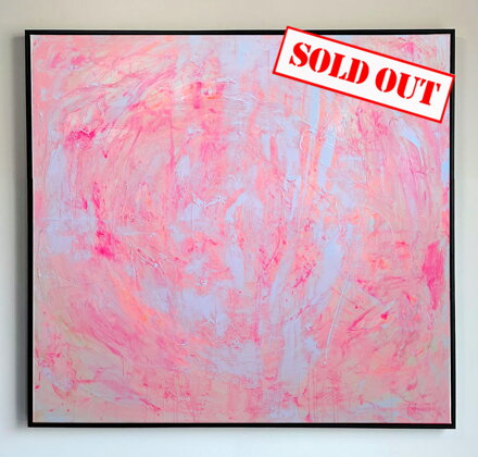 Soft pink, 140 x 160 cm